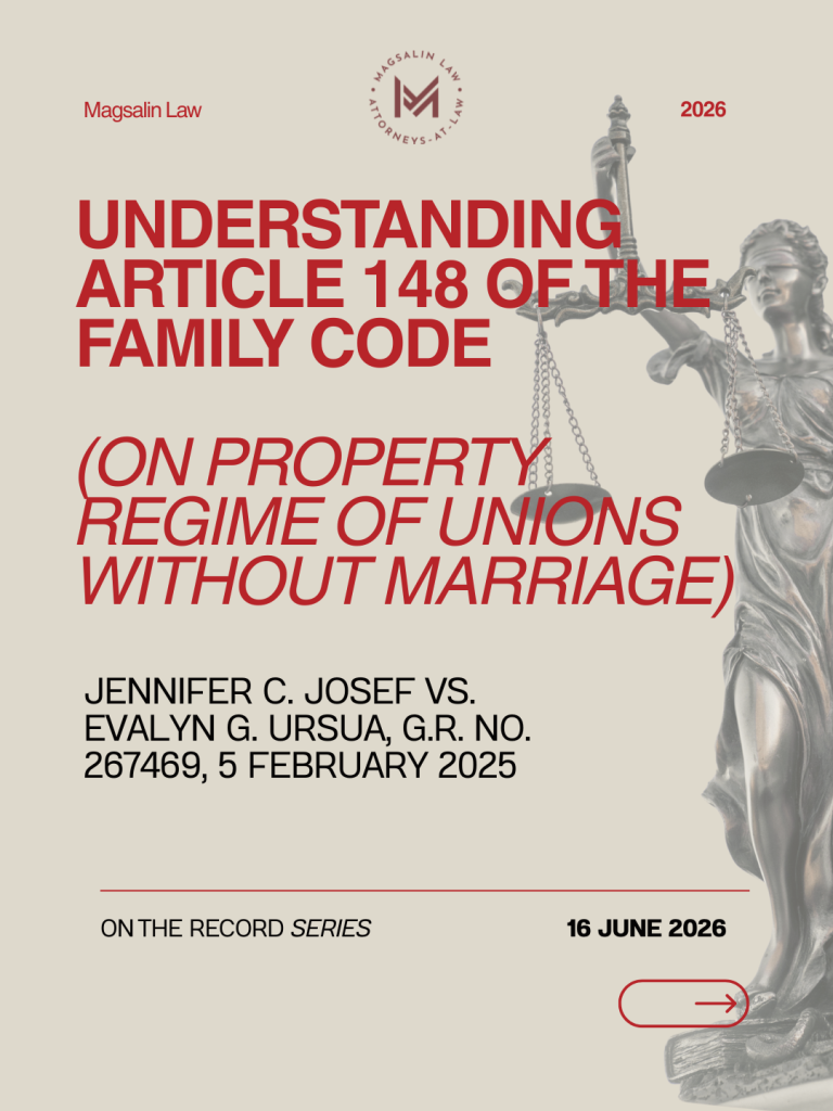 Understanding Property Rights for Same-sex Couples:  What Happens to Acquired Properties During Cohabitation?